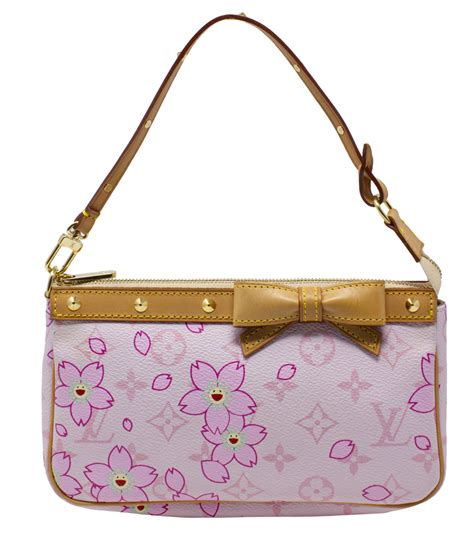 louis vuitton cherry blossom pochette fake|cherry blossom monogram pochette.